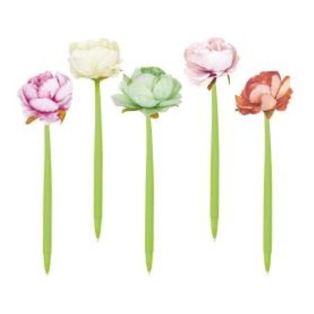 Penna Lebez Peony Flower, espositore da 16 pezzi - 81505