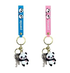 Portachiavi Lebez Panda, espositore da 12 pezzi - 81919