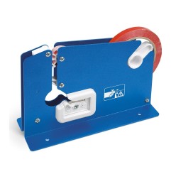 Sigillatore per sacchetti Lebez in metallo, per nastro adesivo fino a 12 mm - 1150