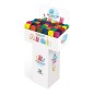 Taschetta Saccuccioli Extra Colors Zip, espositore da terra da 50 pezzi - 81470 Taschetta Saccuccioli Extra Colors Zip, espositore da terra da 50 pezzi - 81470