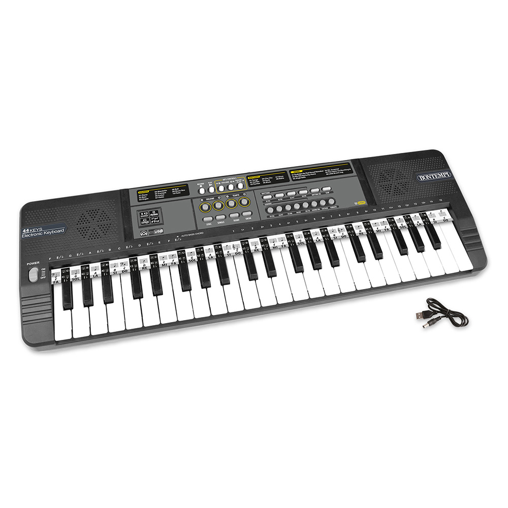 BONTEMPI Mini Tastiera Piano Digitale 44 Tasti 15-4480