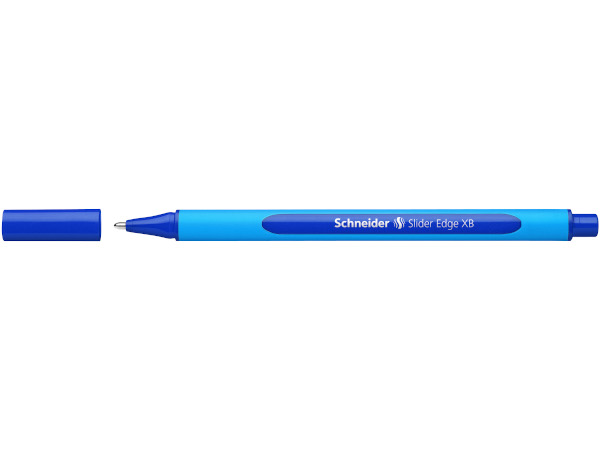 10 pz Penna Biro Slider Edge XB Schneider colore blu 152203