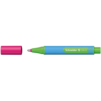 10 pz Penna Biro Slider Link-It Schneider colore rosa 154509