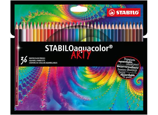 36 pz Pastelli Stabilo aquacolor arty line 1636/1-20