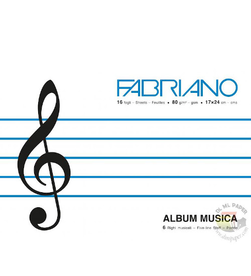 ALBUM MUSICA FABRIANO 8 FG.17X24 19100379