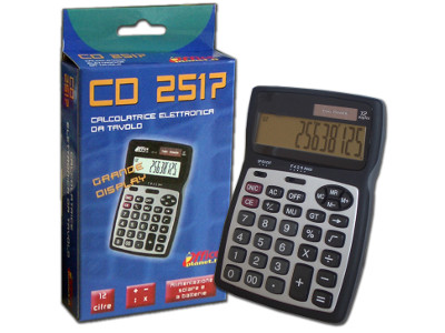 O.P. Calcolatrice elettronica da Tavolo CD-2517 OP9.6