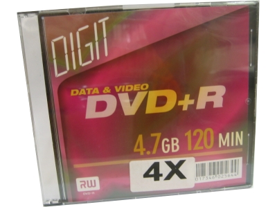 DVD+R GETCOPY 4,7GB 4X contributo Siae incluso