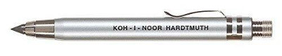 KOH-I-NOOR Portamine 5,6MM Kin in metallo satinato + astuccio trasparente H5359