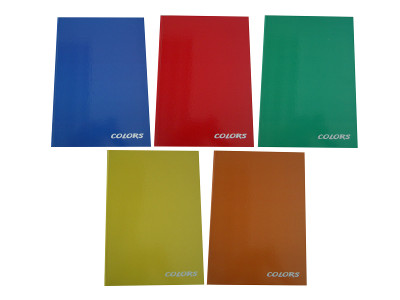 CARTOPIU - Quaderno Maxi Cartonato Monocolore Rig.1R 64 fogli 80 gr